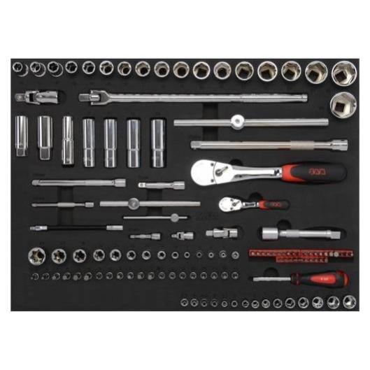 SAM OUTILLAGE - Servante Servi-630N - 200 Outils Maint. Indust. Mod. Mousse