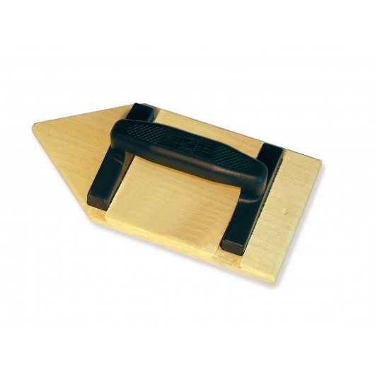 MONDELIN - Taloche bois pointue, poignée ovale - 7 x 16 cm