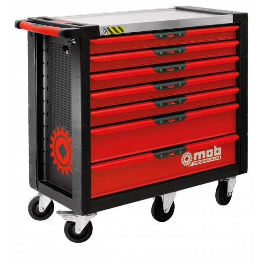 MOB - Servante XLINER 7 tiroirs anti basculement - à usage professionnel