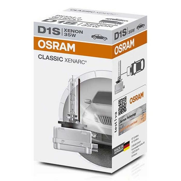 Ampoule pour voiture Osram OS66140CLC 4150k 35W D1S 0