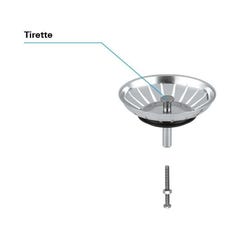 Vidage - Bonde grille a evier - GROHE 0