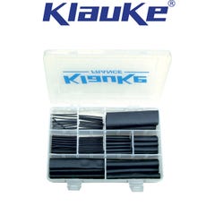 Klauke- Coffret de gaines thermorétractables noir""""