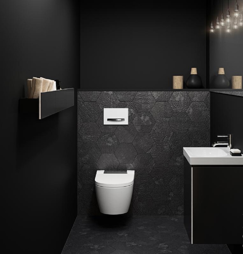 Wc lavant Geberit AquaClean Sela Blanc chrome