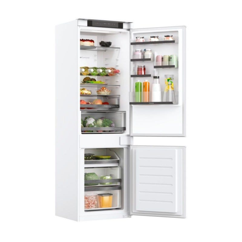 Refrigerateur congelateur en bas Haier HBW5518E NICHE 177 CM 2