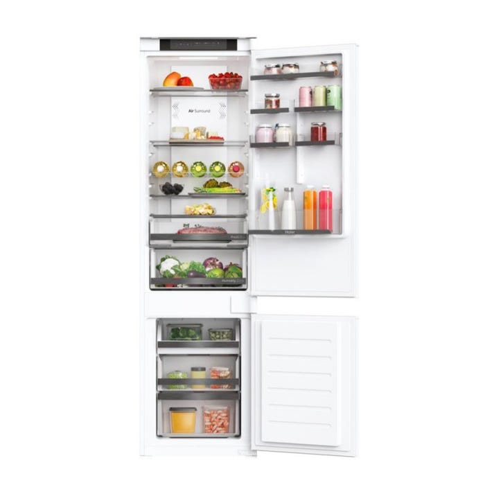 Refrigerateur congelateur en bas Haier HBW5519E NICHE 193 cm 1