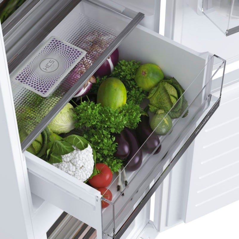 Refrigerateur congelateur en bas Haier HBW5519E NICHE 193 cm 4