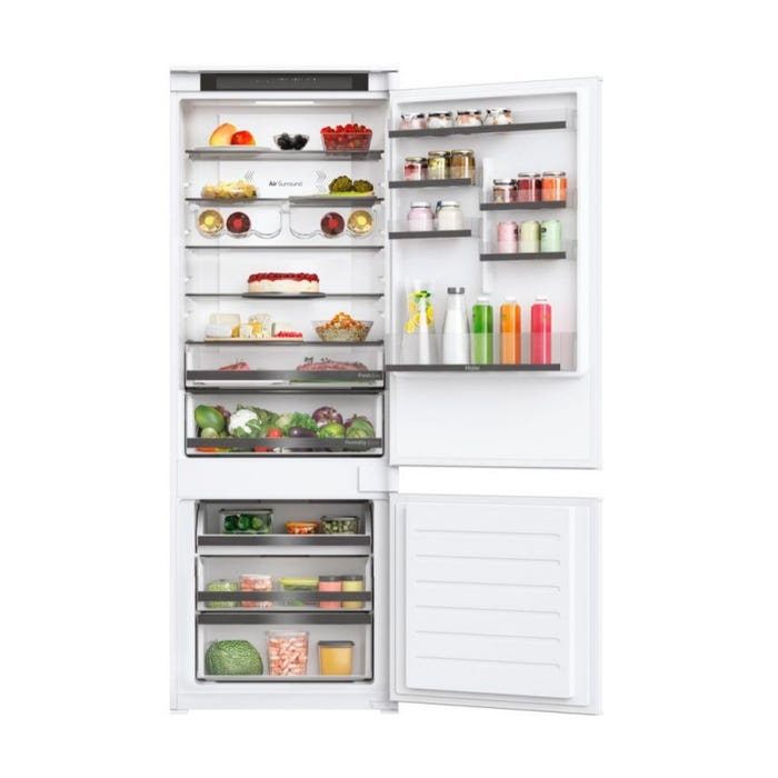 Refrigerateur congelateur en bas Haier HBW5719E Niche 193 x 70 cm 0