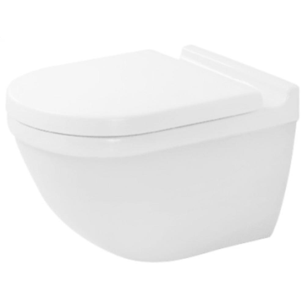 WC en céramique suspendu sans bride, fixation Durafix 36 x 54 x 40 cm blanc,+ abattant blanc