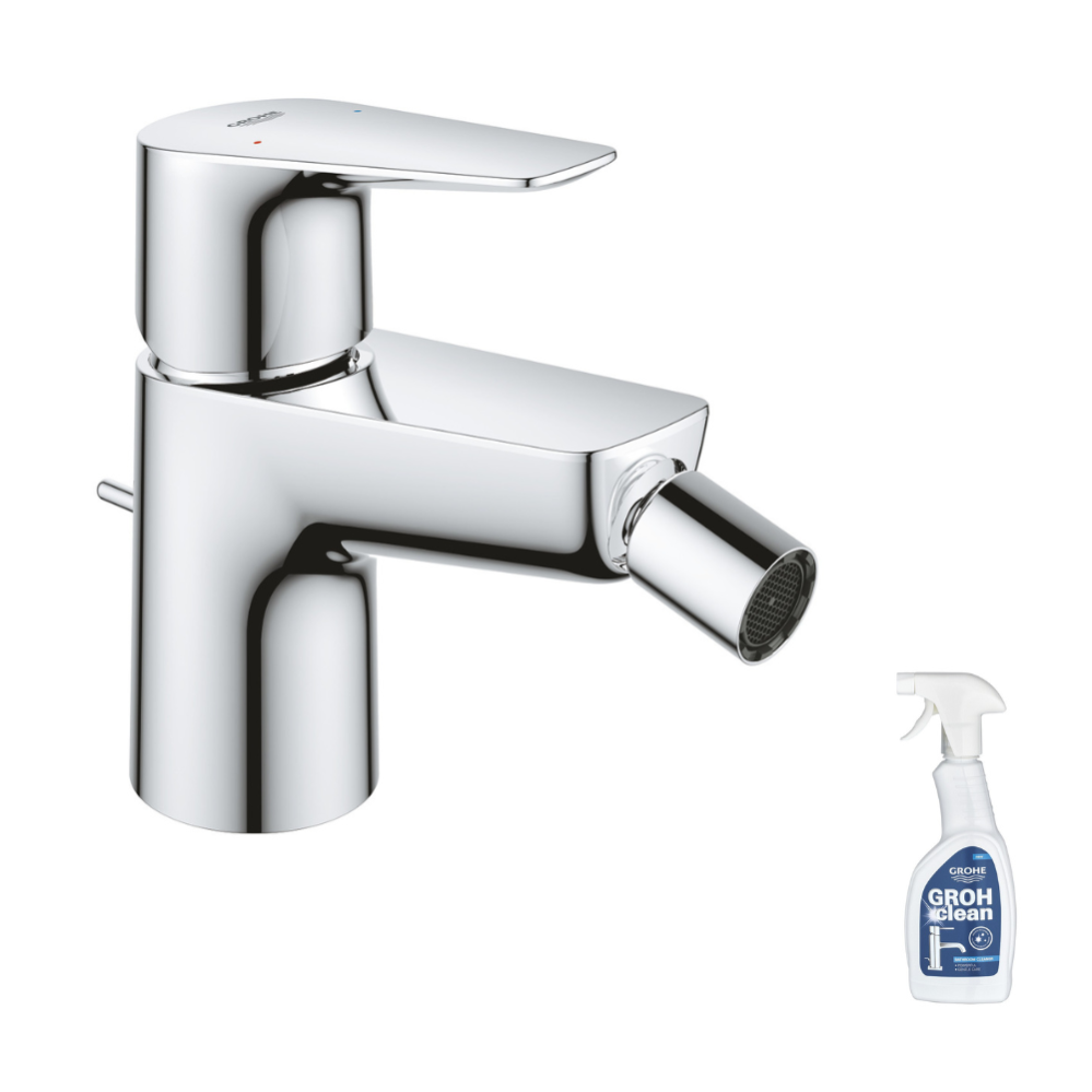 GROHE Mitigeur bidet StartEdge Quickfix + Nettoyant robinetterie GrohClean