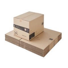 Lot de 45 boites cartons à hauteur variable - 110L, charge max 20kg - Déménagement ou expédition - made in France + 3 adhésifs offerts 1