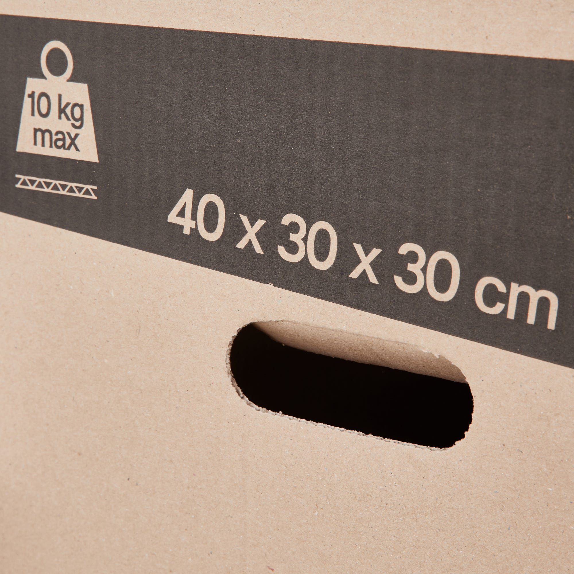 Lot de 60 cartons de déménagement standards avec poignées - 36L, charge max 10kg - made in France + 3 adhésifs offerts 4