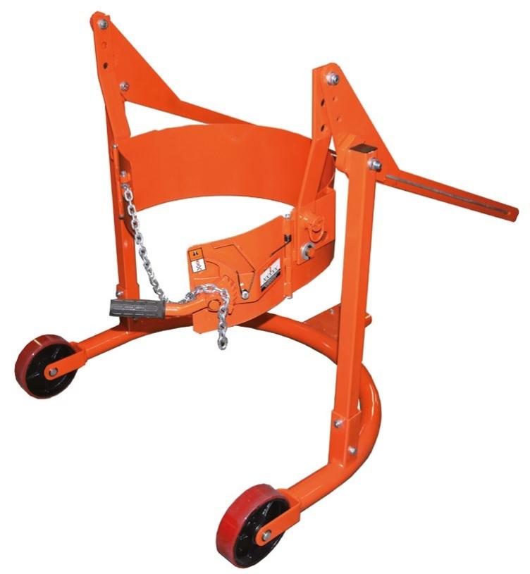 Porte-fût manuel 360kg 210l HD80A Stockman