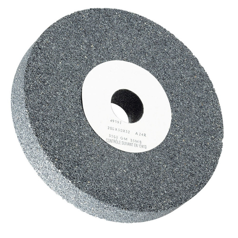Meule 10505021 A24R corindon gris D200x20x32mm grain 24 Sidamo