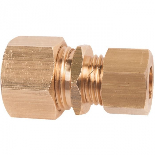 Raccord bicône droit laiton - F 3/4' - Ø 18 mm - Thermador