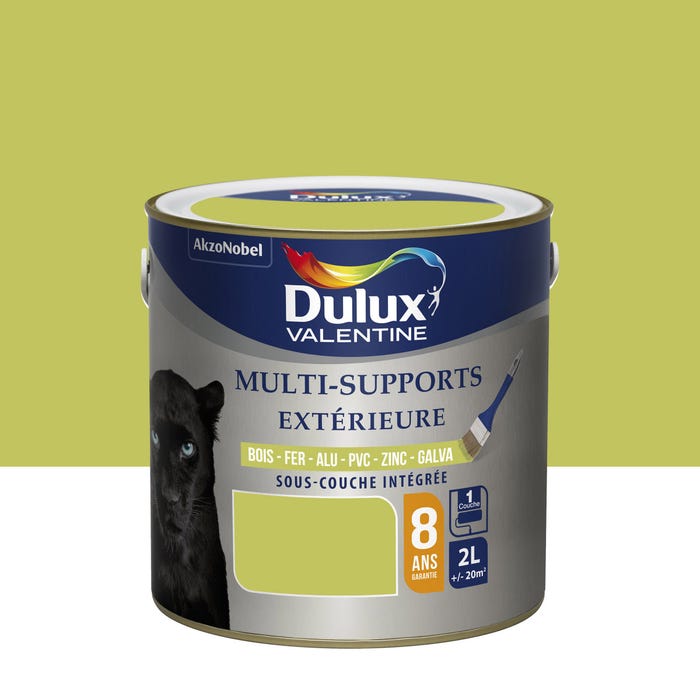 Peinture multi-supports extérieure 0,125L DULUX VALENTINE acrylique 1