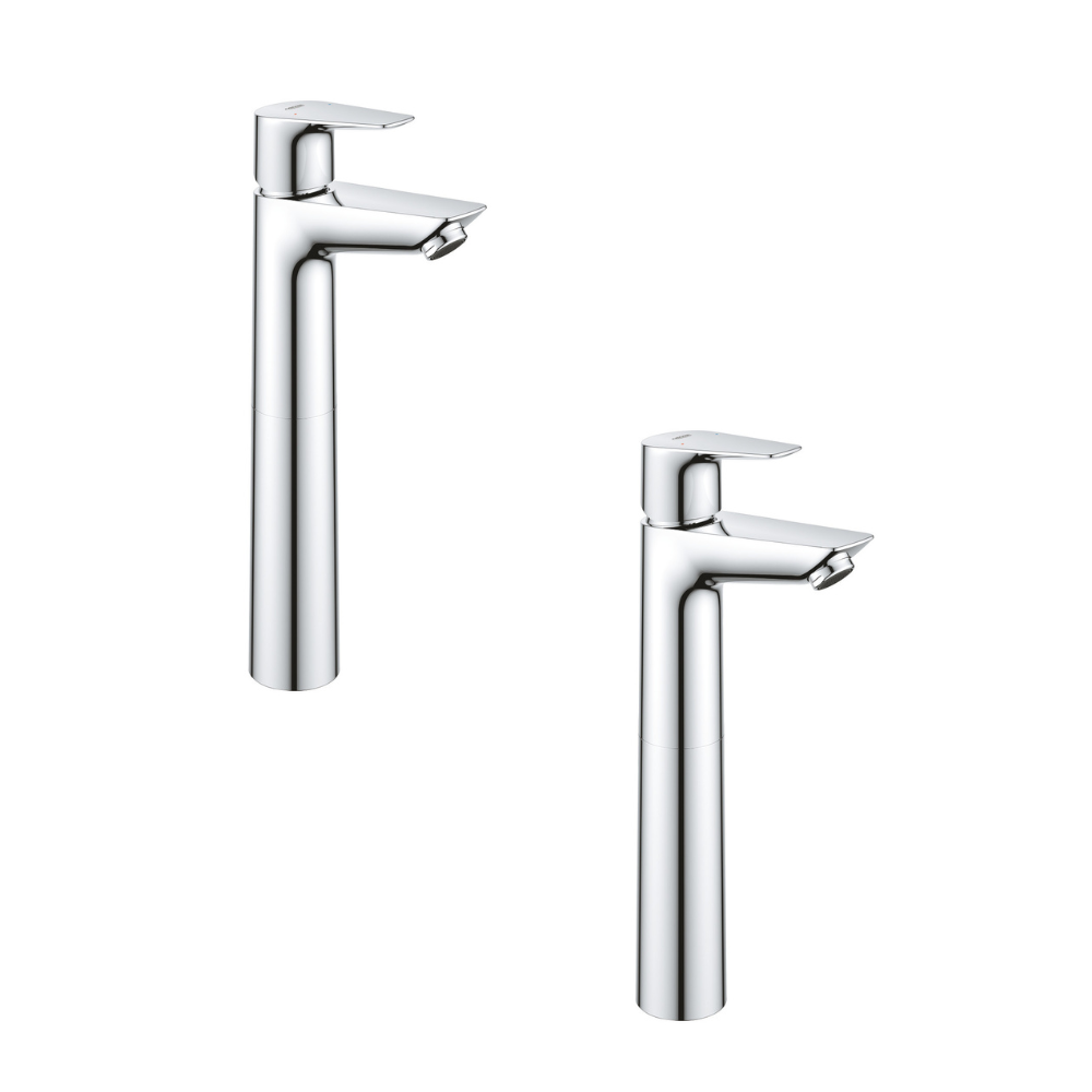 GROHE Mitigeur vasque Start Edge taille XL Chromé x2