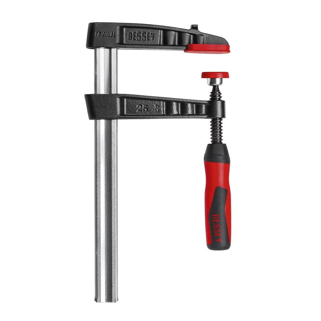 Presse à vis en fonte malléable avec poignée bi-matière TG 200/100 TG20-2K Bessey