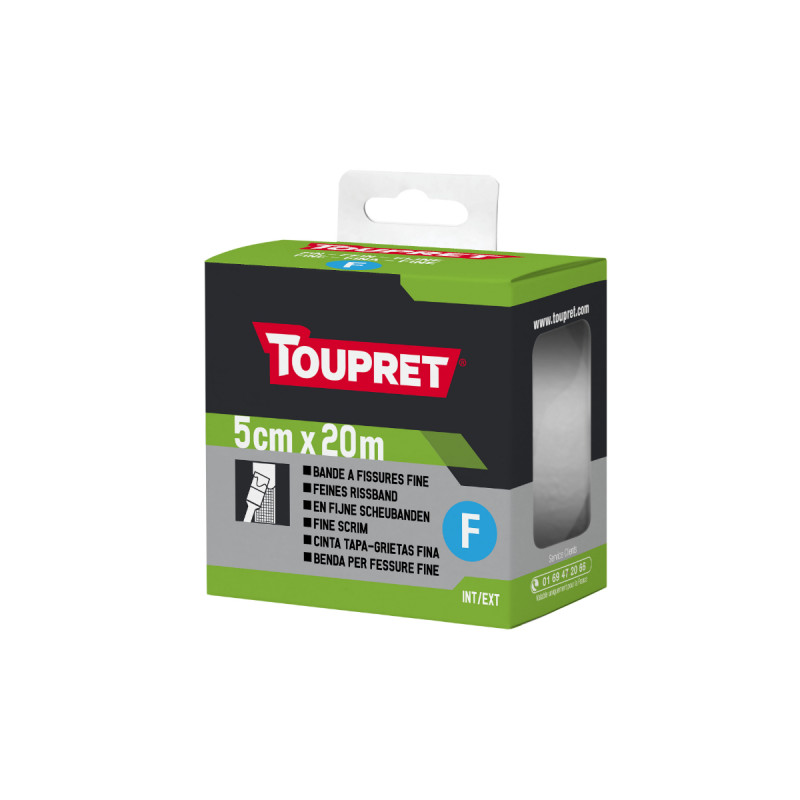 Bande à fissures fine TOUPRET 5cmx20m - CFC0520