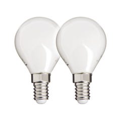 Xanlite - Lot de 2 ampoules Filament LED, culot E14, 806 Lumens, conso. 6,5W (eq. 60W) , 4000K, Blanc neutre - PACK2RFV806POCW 0