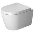 Duravit - Pack WC suspendu Compact Rimless® 370 x 480 mm blanc - 45300900A1