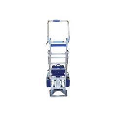Diable monte-escaliers électrique avec frein STOCKMAN - Roues increvables - Charge 200kg - DMEG200