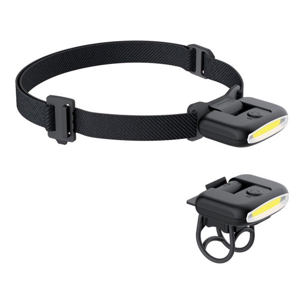 Xanlite - Lampe frontale LED 2 en 1 pour vélo rechargeable USB, 170 Lumens - FR200VEL 0