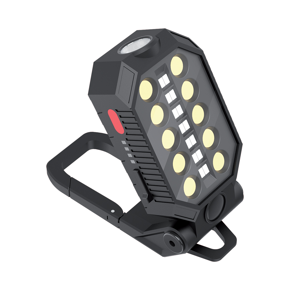 Baladeuse LED Rechargeable USB-C, 5 modes d'éclairage, 500 lumens