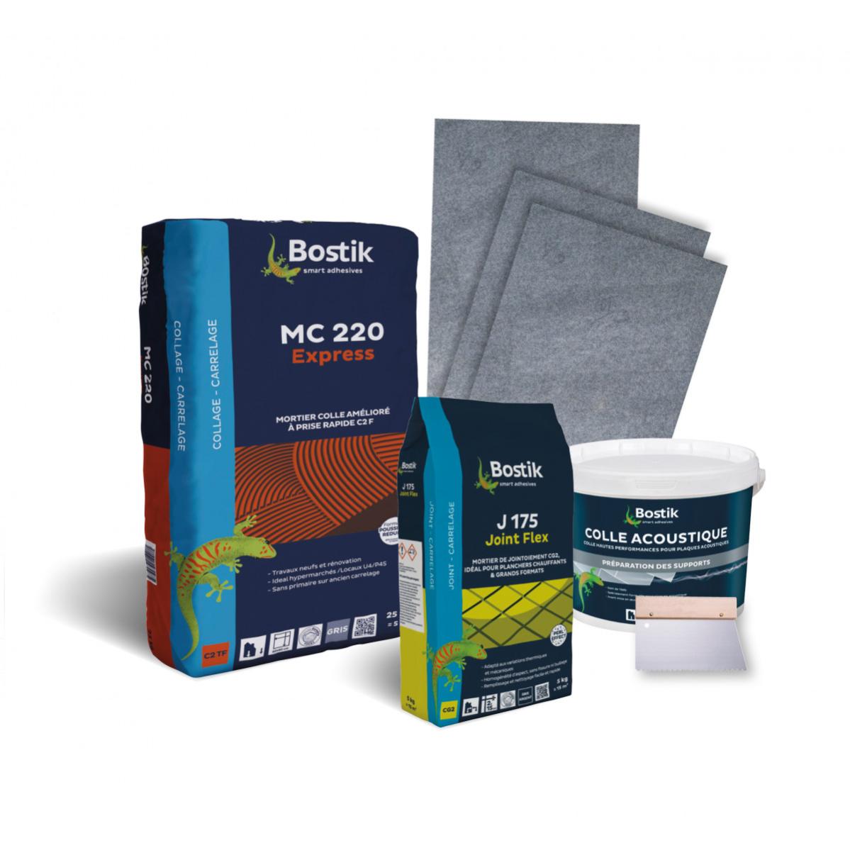 Kit acoustique 15m² pour carrelage
