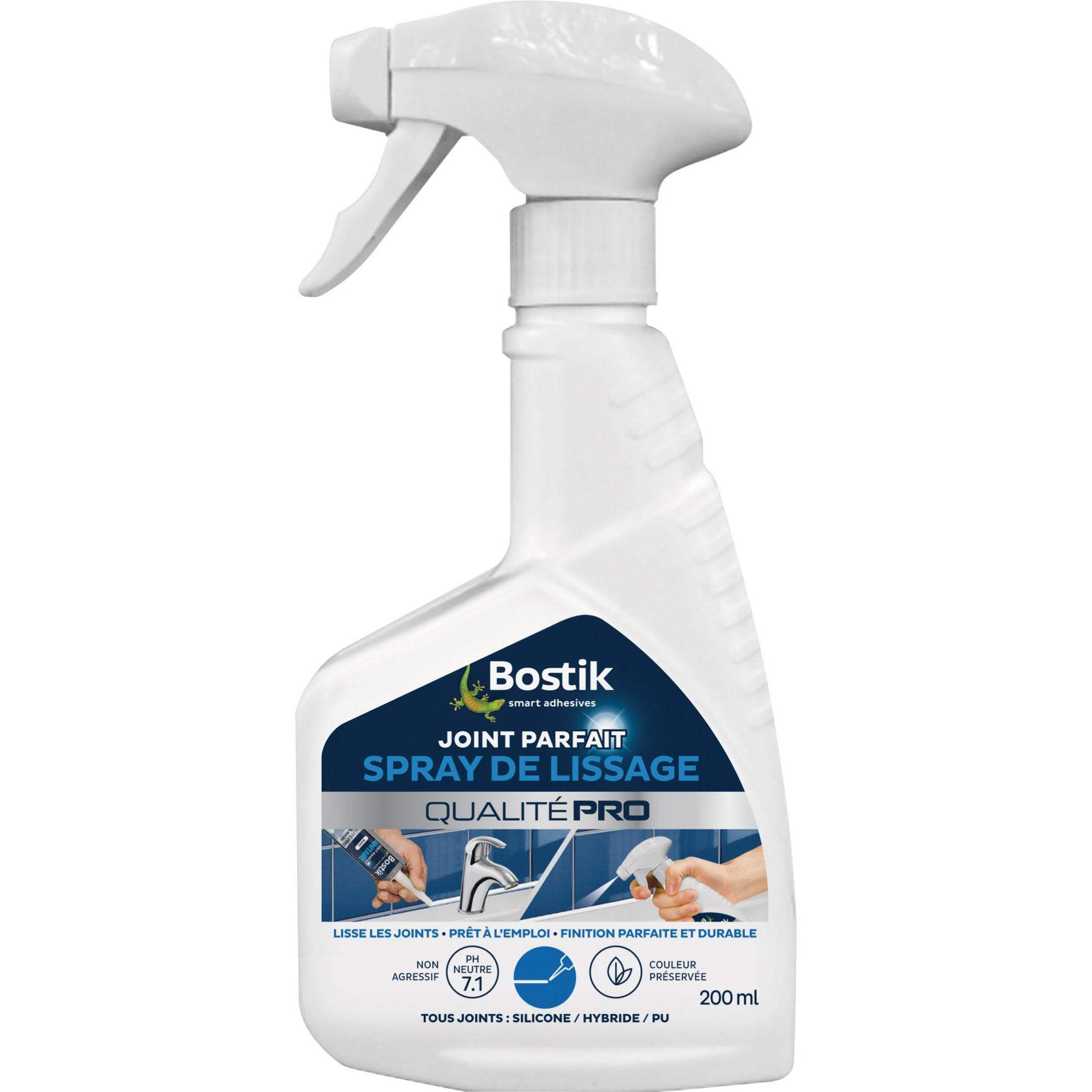 Spray de lissage - Joint parfait - 200 ml - Prêt à l'emploi - Bostik 0