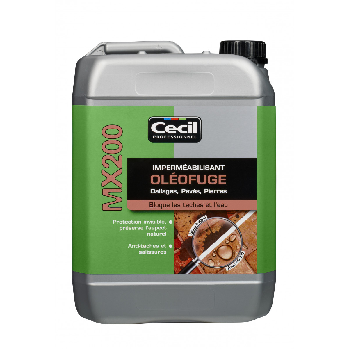 Imperméabilisant oléofuge MX200 Incolore