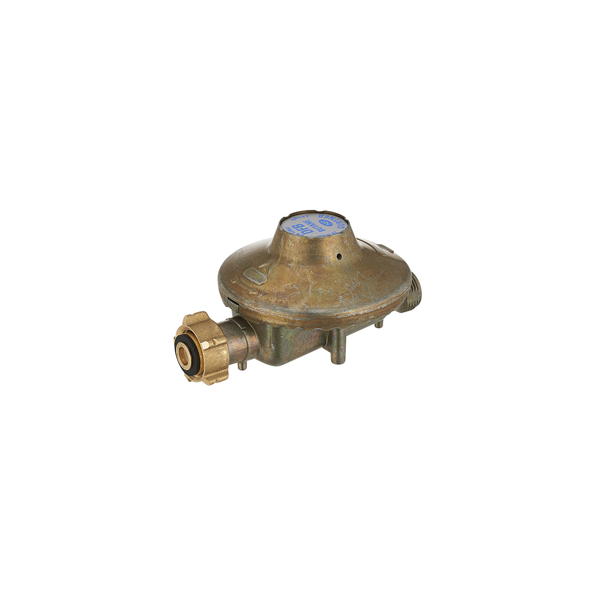 Détendeur butane gros débit 2.6 kg/h - 28 mbar écrou bouteille / mâle 20x150