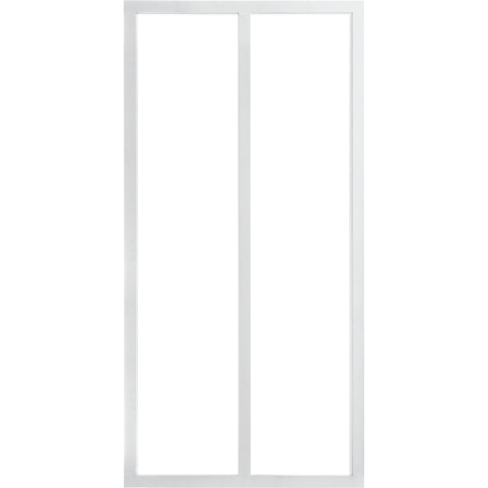 Verrière intérieure KIT ATELIER Blanc H 130cm 2 vitrages clair inclus 1