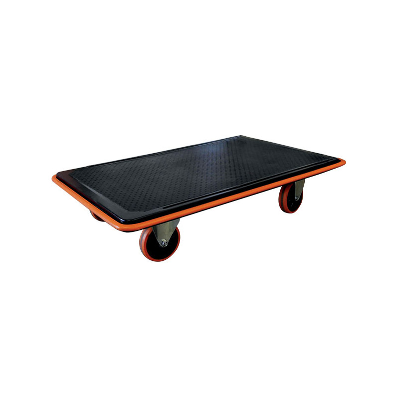 Plateau roulant acier laqué 910x610mm 300kg PA30 Stockman