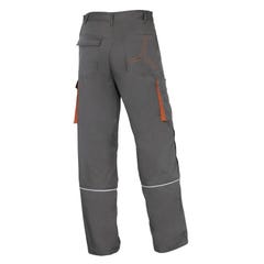 Pantalon de travail MACH2 multipoches gris/orange TS - DELTA PLUS - M2PA2GRPT 1