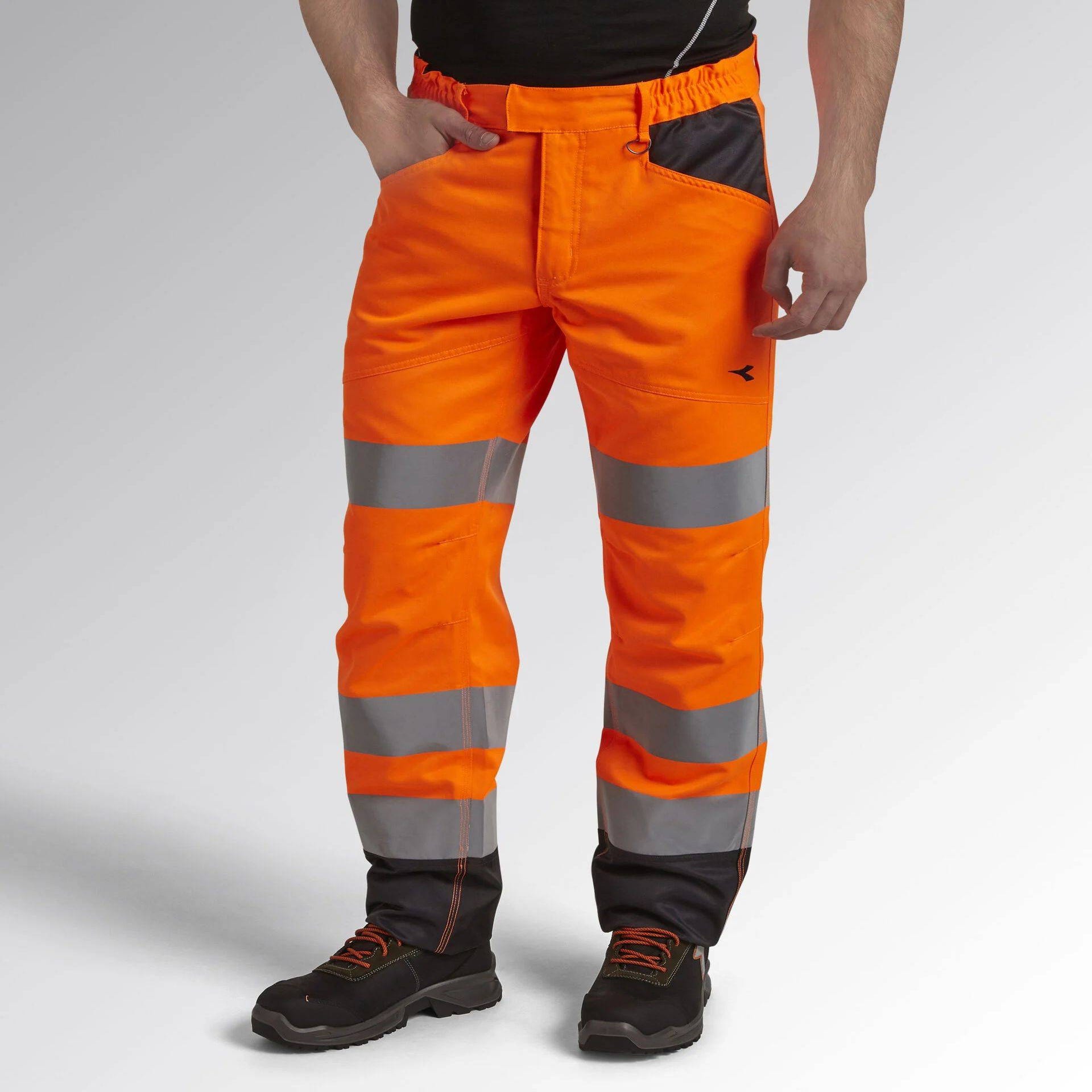 Pantalon de travail haute visibilité Diadora EN 20471:2013 2 Orange Fluo M 6