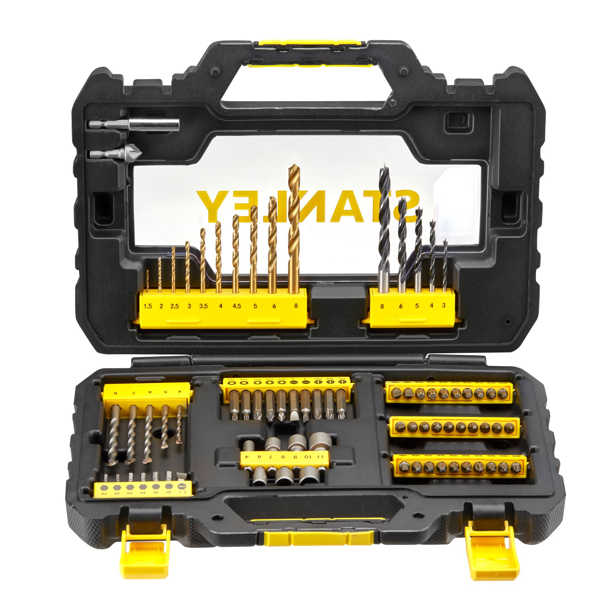 Stanley Coffret 76 pièces percage / vissage STA88544-XJ