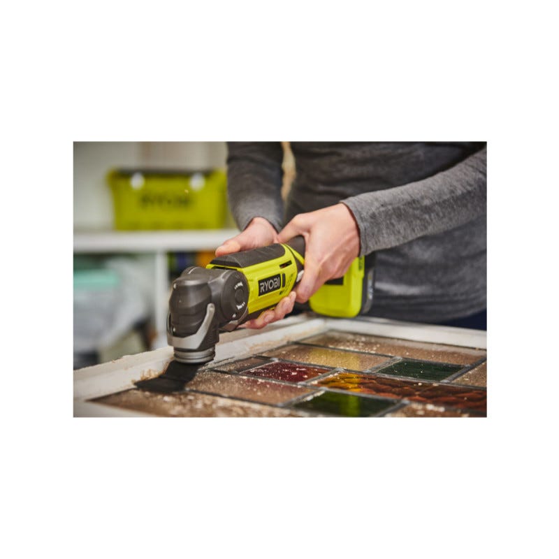 Pack RYOBI Multitool 18V OnePlus R18MT-0 - 1 Batterie 3.0Ah High Energy - 1 Chargeur ultra rapide 3