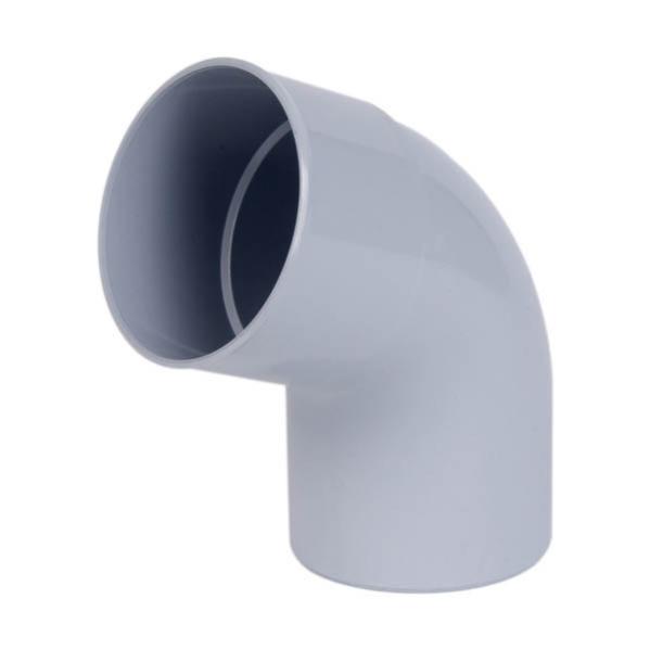 NICOLL Coude mf 67°30 Ø100 gris