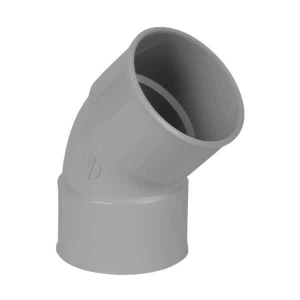NICOLL Coude ff 45° Ø80 gris