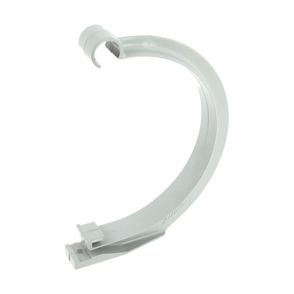NICOLL Crochet PVC pour accessoire métallique 33 gris