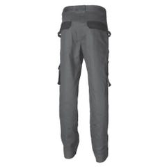 Pantalon de travail 100% coton multipoche Coverguard COMMANDER Gris / Noir XXL 1