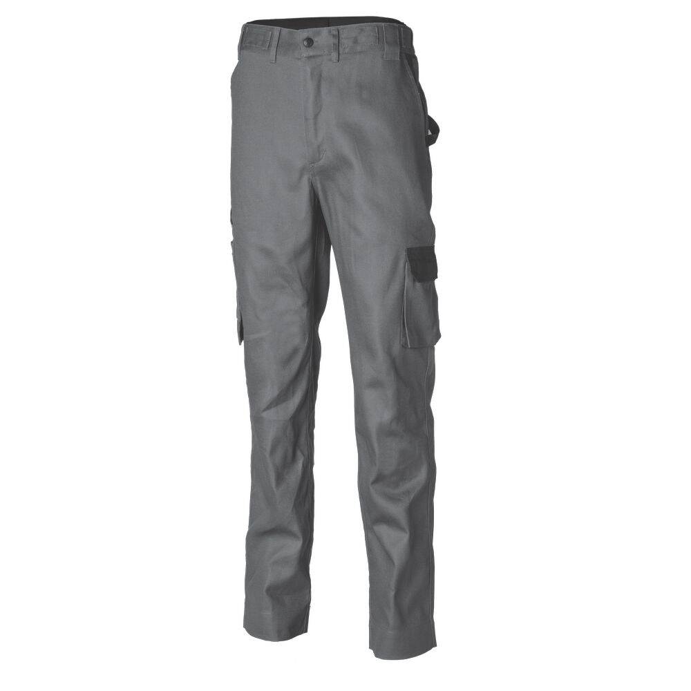 Pantalon de travail 100% coton multipoche Coverguard COMMANDER Gris / Noir XXL 0