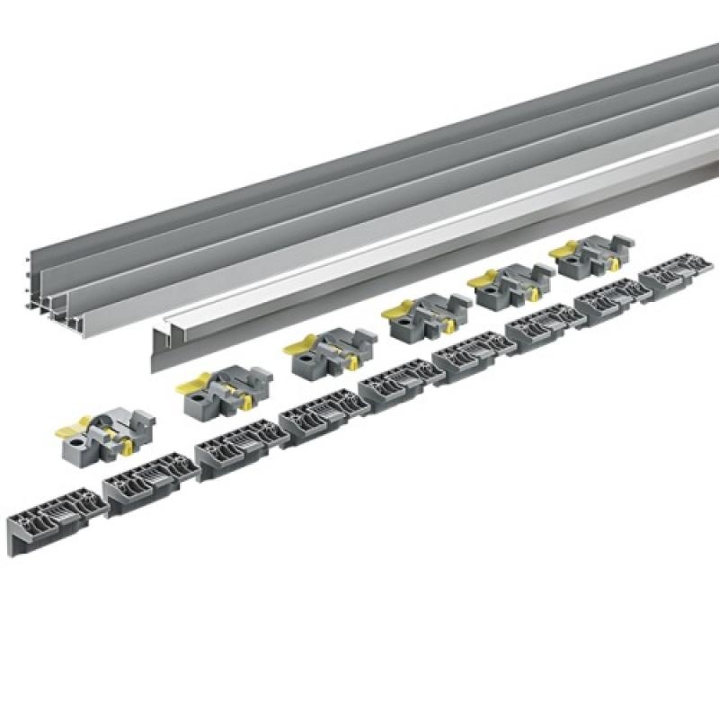 Kit de profils de coulissage et guidage TopLine XL longueur 2300 mm