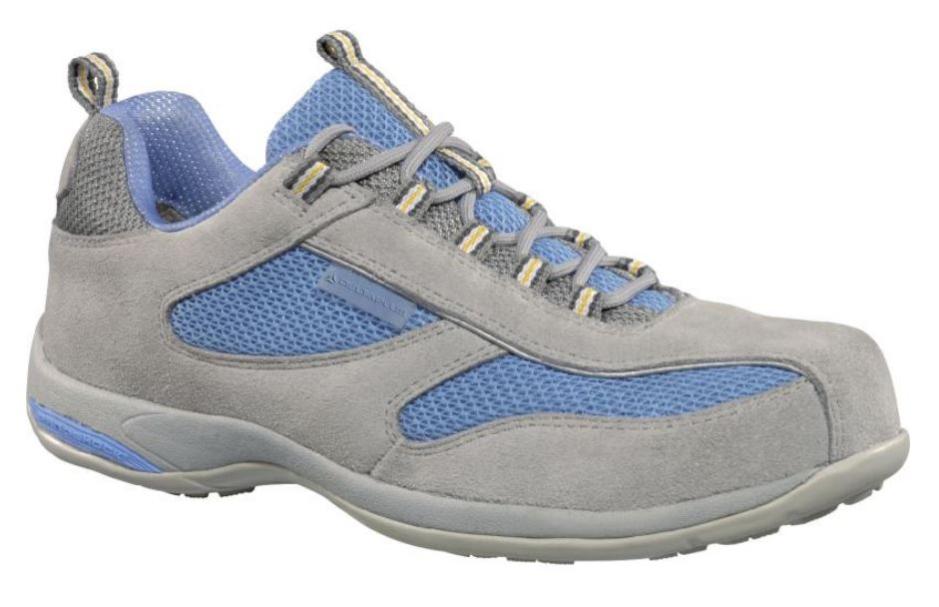 Chaussures de sécurité femme ANTIBES S1 SRC bleu/gris P35 - DELTA PLUS - ANTIBS1GB35