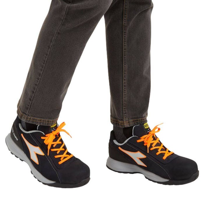 Chaussures de sécurité basses DIADORA GLOVE MDS S3 HRO SRC Bleu / Orange 48 1