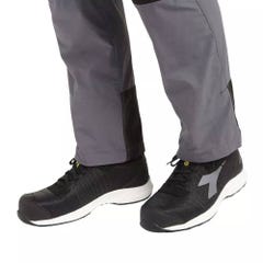 Chaussures de sécurité basses DIADORA FLY LETBASE S3 HRO SRC ESD Noir / Blanc 46 4