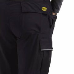 Pantalon de travail avec poches genouillères TECH PERFORMANCE Diadora Noir XS 4