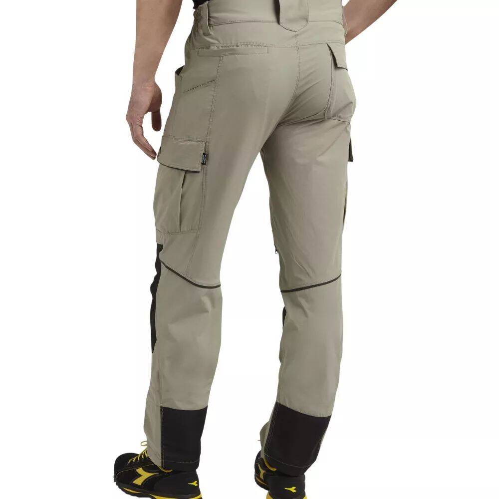 Pantalon de travail avec poches genouillères TECH PERFORMANCE Diadora Beige XS 1