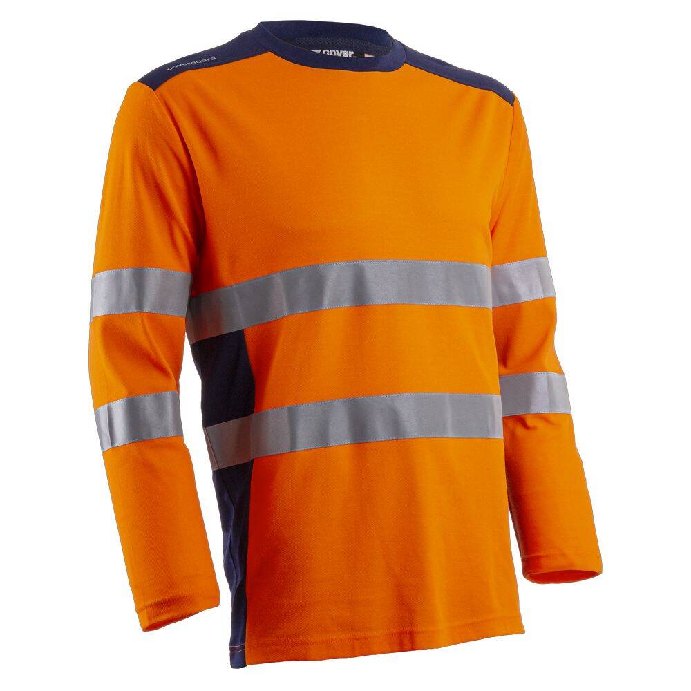 T-shirt de travail haute visibilité HV anti-UV Coverguard RIKKA Orange Fluo 3XL 0