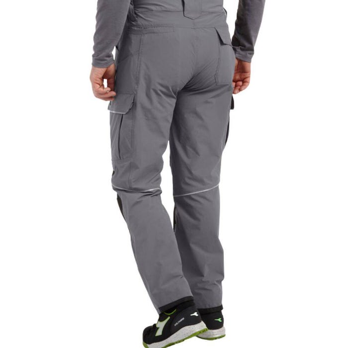 Pantalon de travail avec poches genouillères TECH PERFORMANCE Diadora Gris S 1